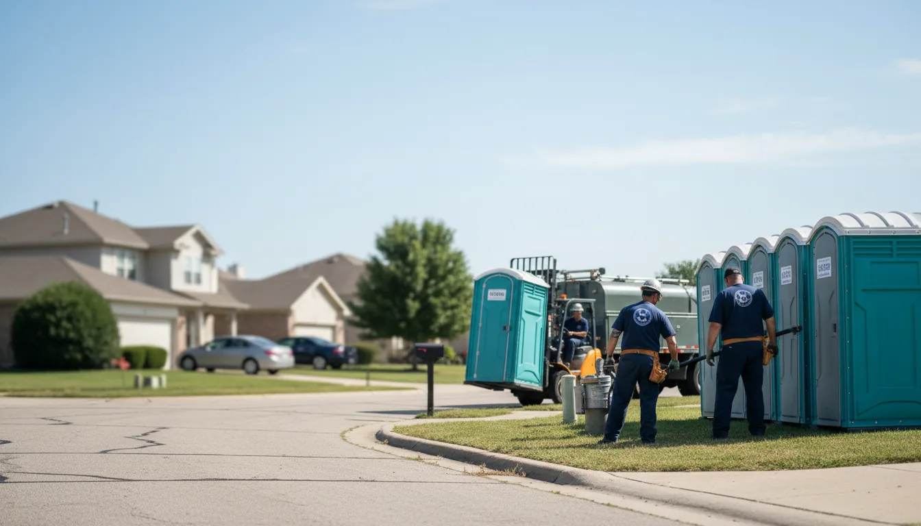 Porta Potty Rental in Millington, IL near me